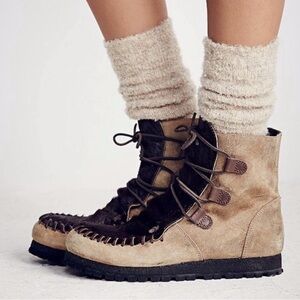 Free People Swiss Summit Hiker Boots